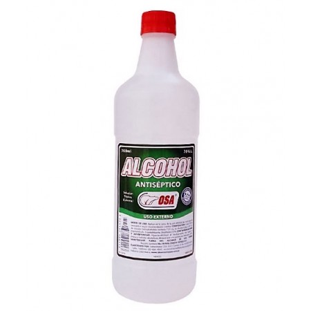 Alcohol antiséptico OSA 700 ml Caja *...