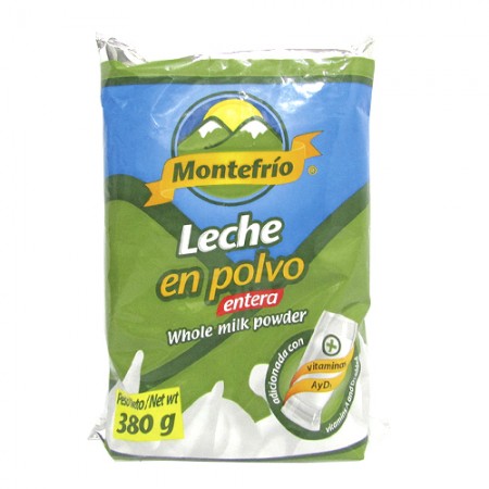 Leche en polvo entera Montefrío 380...