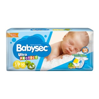 Pañal ultraprotect talla P...