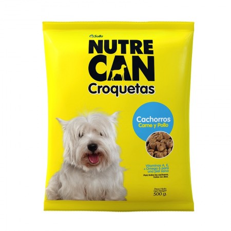 Nutrecan croquetas cachorro 500 gr...