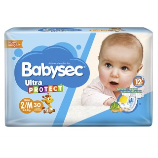 Pañal ultraprotect talla M...