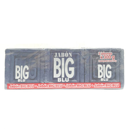 Jabón en barra azul tripack BIG 900...