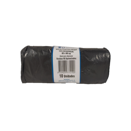 Rollo bolsa residencial negra...