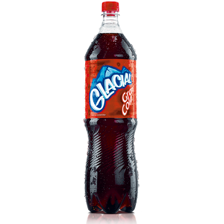 Gaseosa cola negra Glacial 1.7 litros...