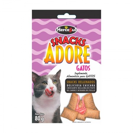 Snacks para gatos adultos carne y...