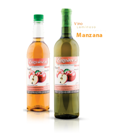 Luminoso manzana 1% 750 ml Caja * 12 und