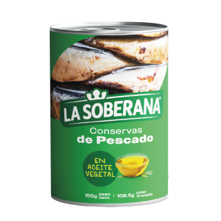 Sardina tinapa en aceite La...
