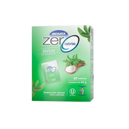 Stevia zero calorías con Incauca 40...