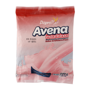 Avena molida sabor a fresa...