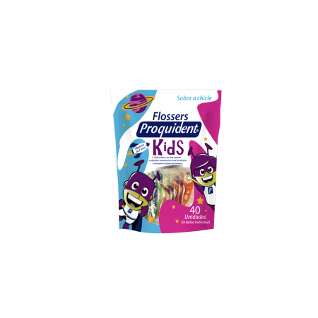 Flosser kids con sabor Proquident...