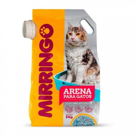 Arena para gatos Mirringo 5 kilos...