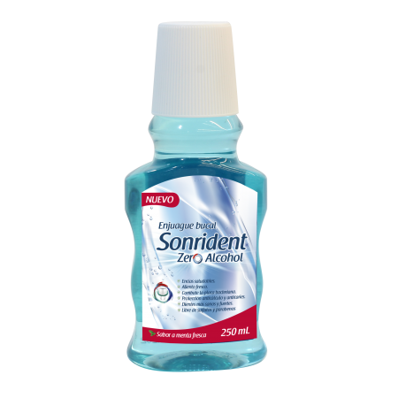 Enjuague sin alcohol Sonrident 250 ml...