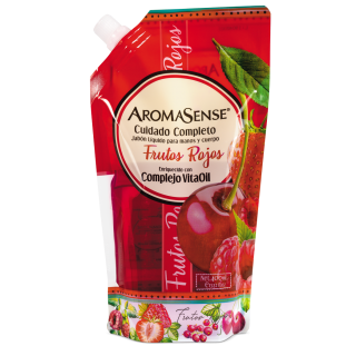 Jabón liquido frutos rojos...
