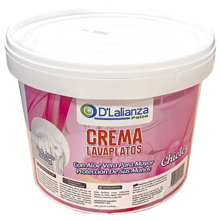 Crema lavaplatos con aloe vera y...