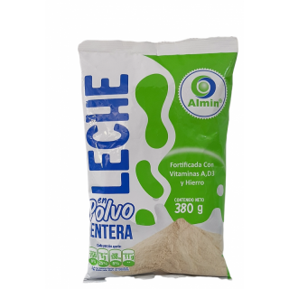 Leche en polvo Almin 380 gr...