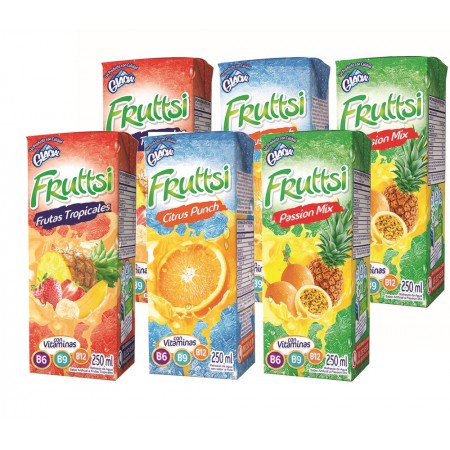 Refresco fruttsi en tetra pack...