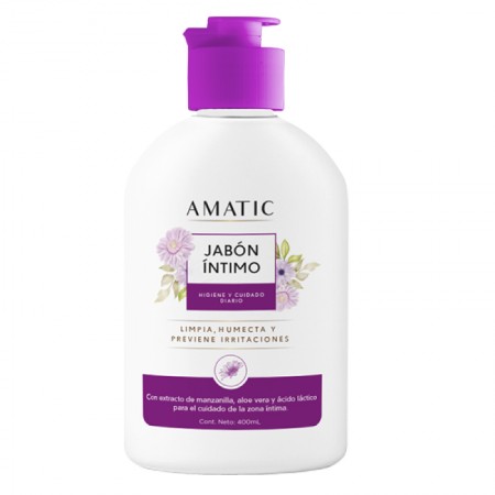 Jabón intimo manzanilla Amatic 300 ml...