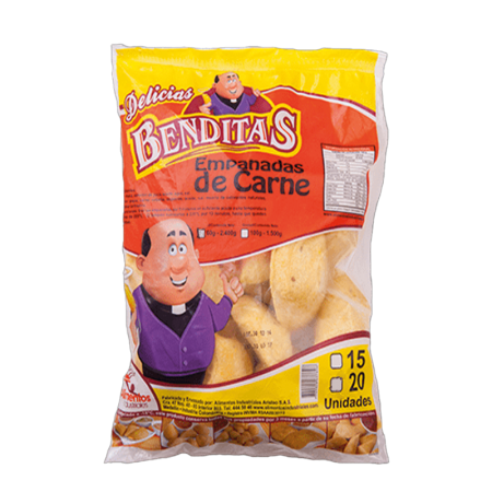 Empanada papa carne Delicias Benditas...