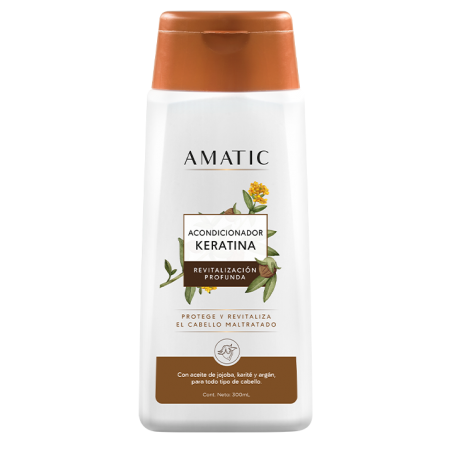 Acondicionador con keratina Amatic...