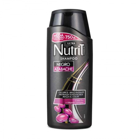 Shampoo de azabache Nutrit 600 ml...