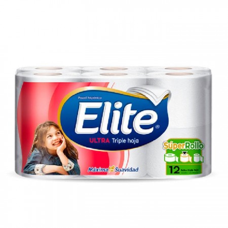 Papel higiénico ultras triple hoja...
