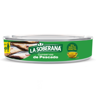 Sardina oval en aceite La...
