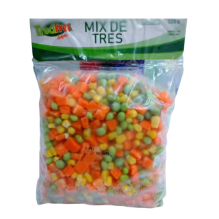 Mixtura de verduras arvejas...