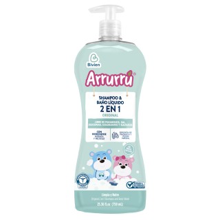 Shampoo y baño líquido 2 en...