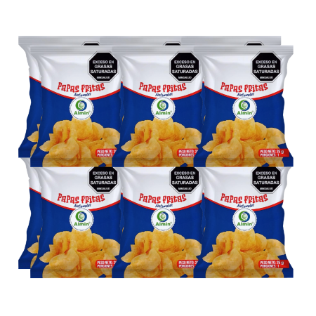 Papas fritas Almin naturales 25 gr *...