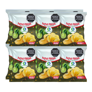 Papas fritas Almin limón...