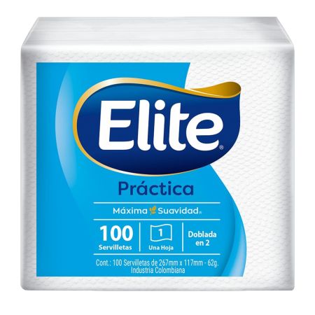Servilleta practica d2 Elite 100 und...