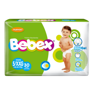 Pañal talla XXG Bebex 50...