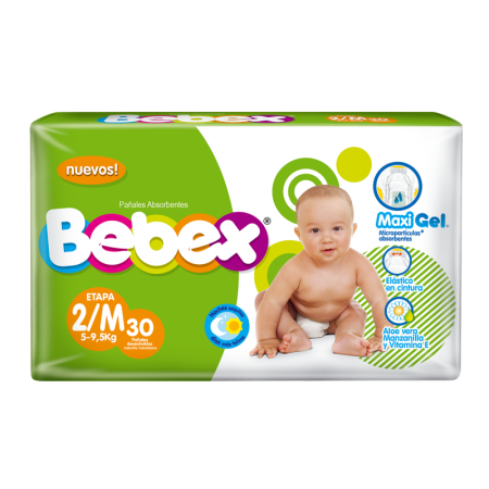 Pañal talla M Bebex 30 und Paca * 9 und
