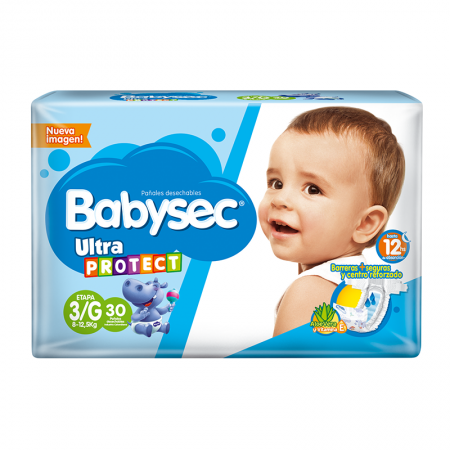 Pañal ultraprotect talla G Babysec 30...