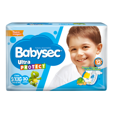 Pañal ultraprotect talla XXG Babysec...