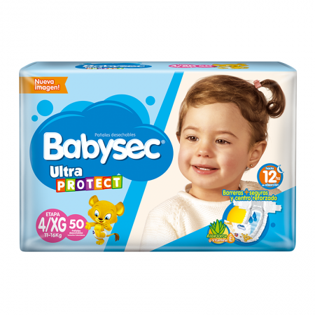 Pañal ultraprotect talla XG Babysec...