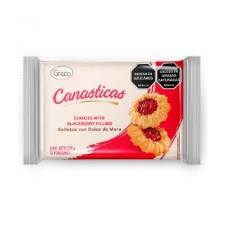 Canasticas mora Greco 270...