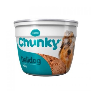 Pote con pate de pollo para...