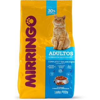 Mirringo para gatos adultos...