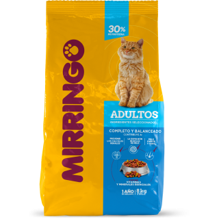 Mirringo para gatos adultos...