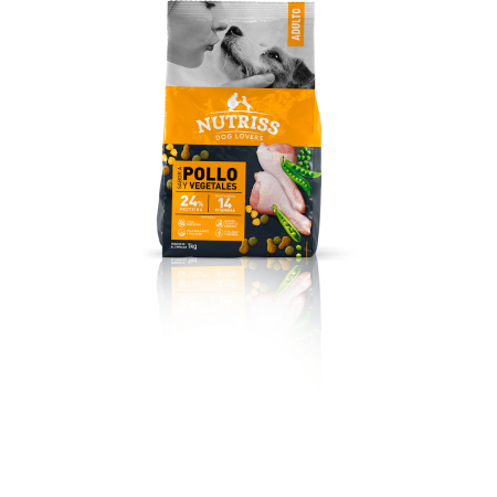 Nutriss para perro adulto pollo y...