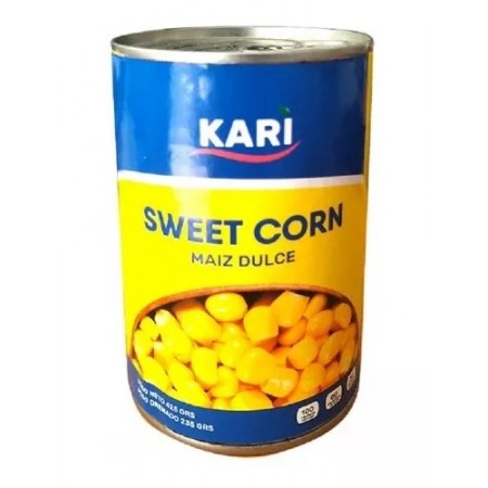 Lata de maíz dulce Kari 425 gr Paca *...