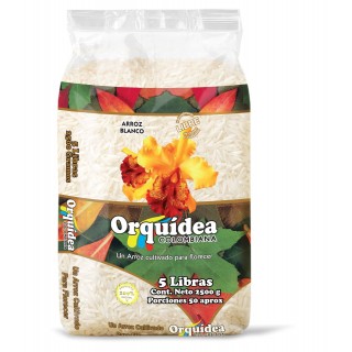 Arroz Orquidea 5 Libras...