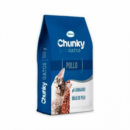 Chunky para gatos pollo 500 gr Paca *...
