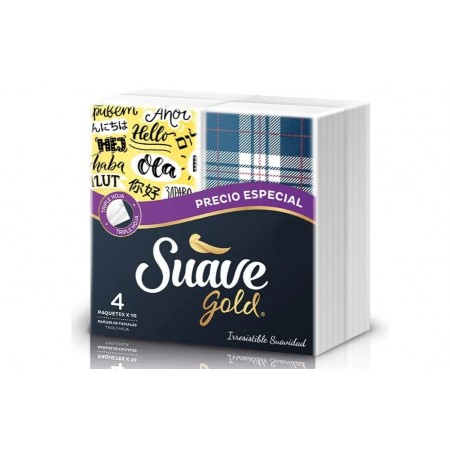 Pañuelo de Bolsillo Facial Suave Gold...