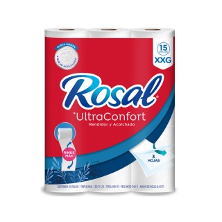 Papel higiénico triple hoja...