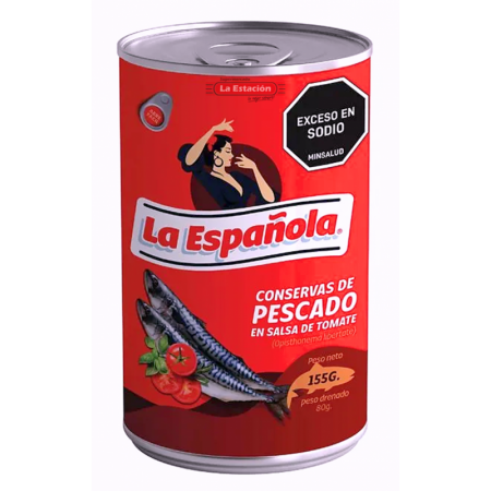 Sardina oval tinapa La Española...