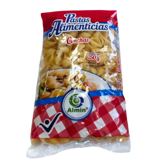 Pasta conchitas Almin 250...