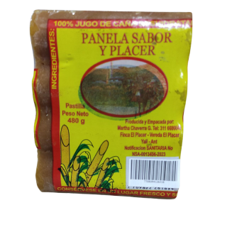 Panela pastilla Sabor y...