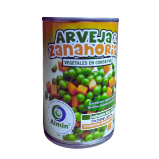 Arveja con zanahoria Almin...